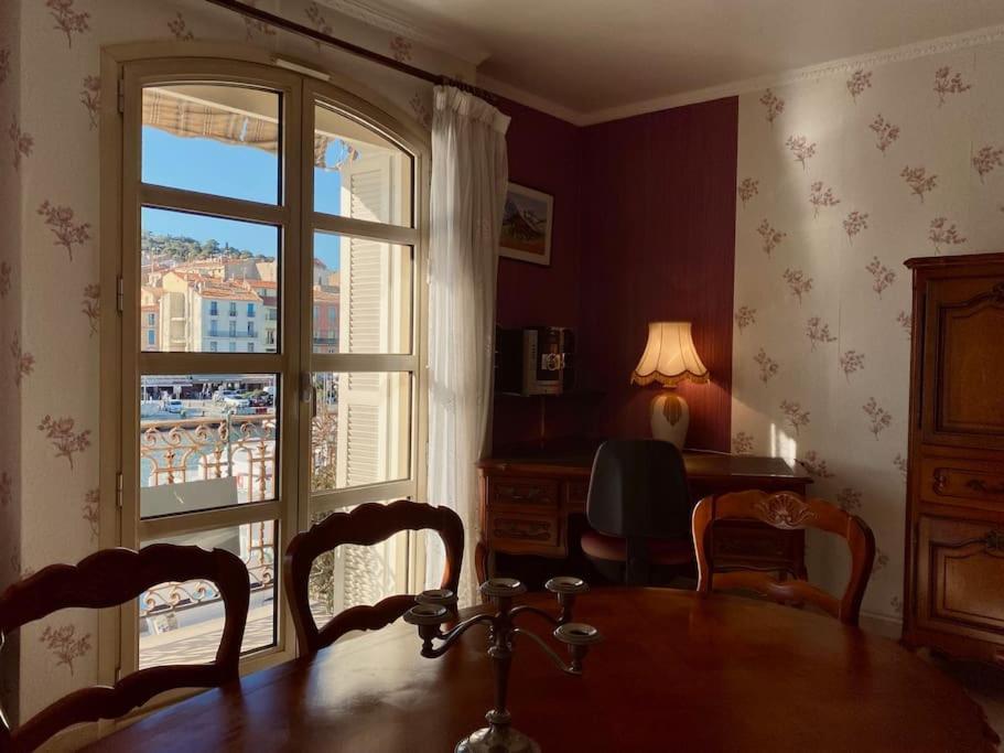"Georgio" Grand Appartement Traversant Avec Vue Canal Et Parking Sète Exteriör bild