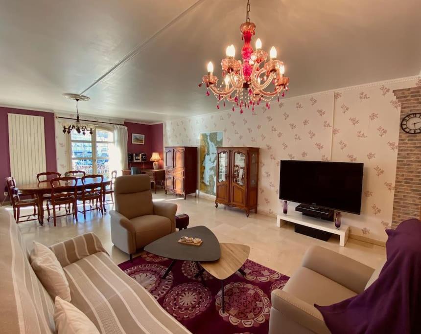 "Georgio" Grand Appartement Traversant Avec Vue Canal Et Parking Sète Exteriör bild