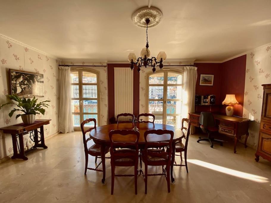 "Georgio" Grand Appartement Traversant Avec Vue Canal Et Parking Sète Exteriör bild